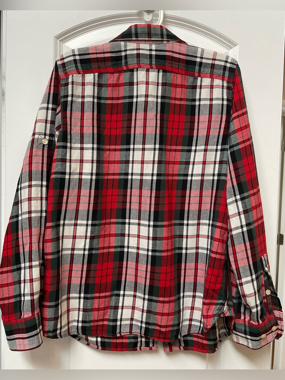 Vintage 90’s LRL Jeans Co. Women’s Flannel Button Down - Picture 3 of 5